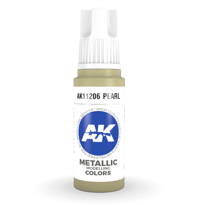 AK Interactive - 3rd Gen Acrylic - Pearl 17ml AK11206