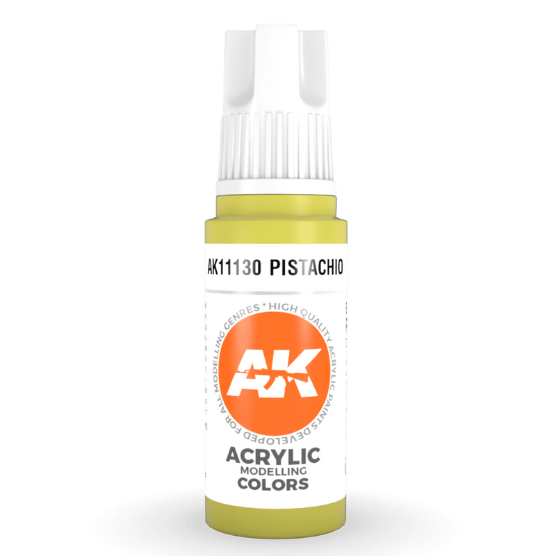 AK Interactive - 3rd Gen Acrylic - Pistachio (was Mustard) 17ml AK11130