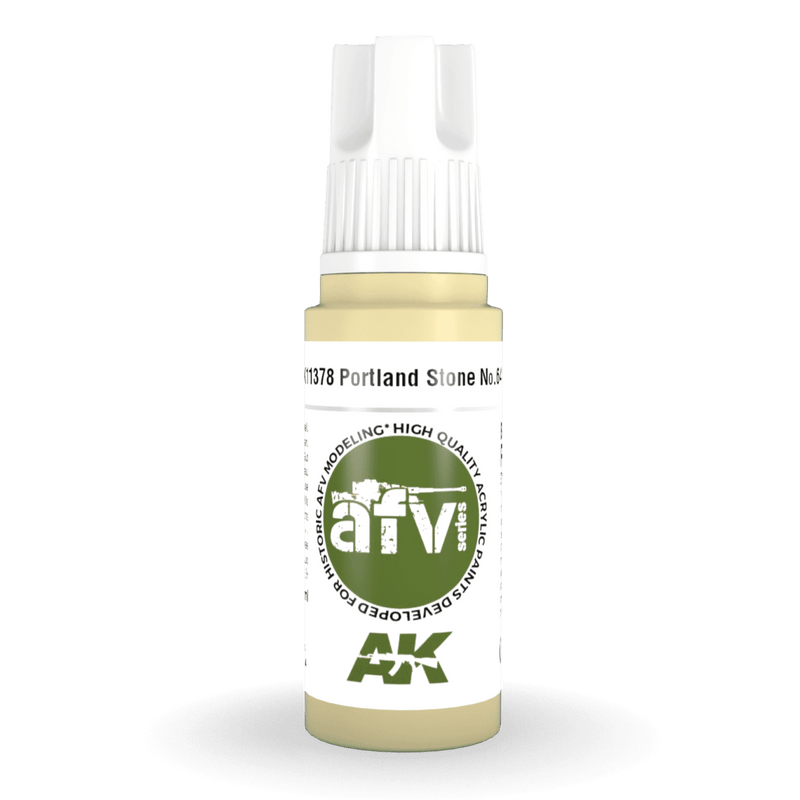 AK Interactive - 3rd Gen Acrylic - Portland Stone No.64 17ml AK11378