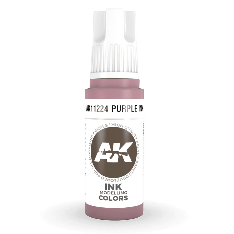 AK Interactive - 3rd Gen Acrylic - Purple INK 17ml AK11224