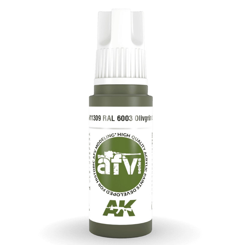 AK Interactive 3rd Gen Acrylic - RAL 6003 OlivegrÃ¼n opt.1 17ml AK11309