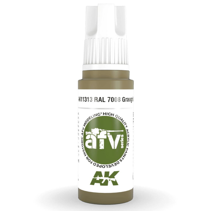 AK Interactive 3rd Gen Acrylic - RAL 7008 GraugrÃ¼n 17ml AK11313