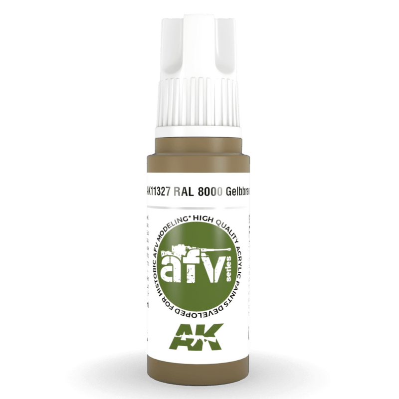 AK Interactive 3rd Gen Acrylic - RAL 8000 Gelbbraun 17ml AK11327