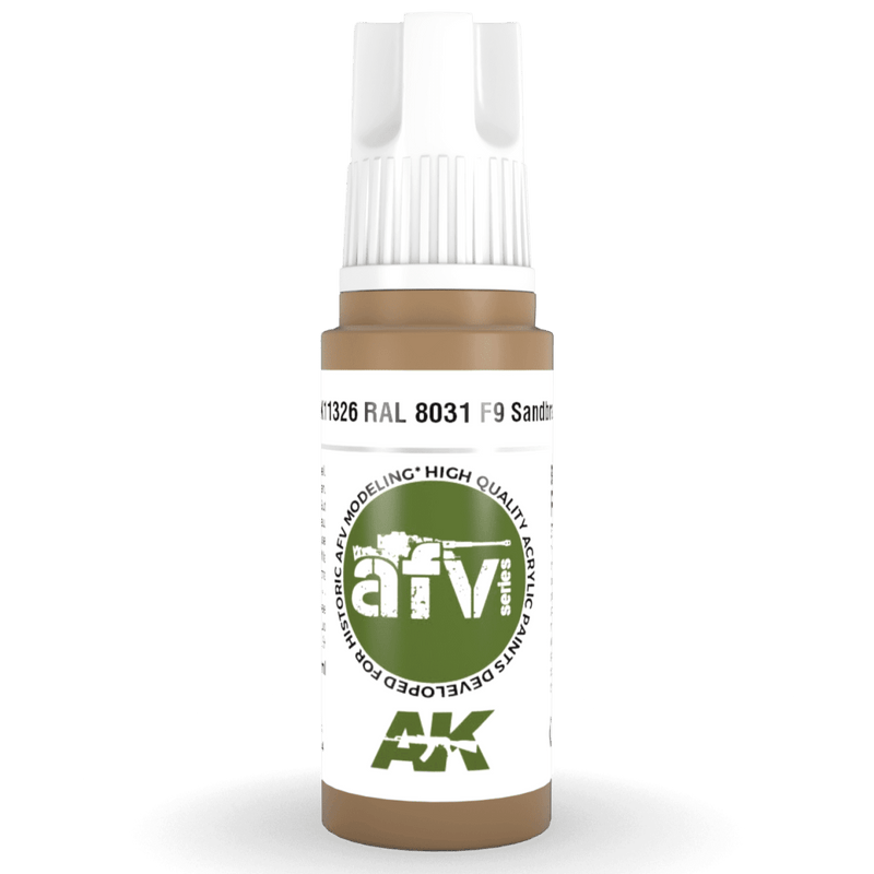 AK Interactive 3rd Gen Acrylic - RAL 8031 F9 Sandbraun 17ml AK11326