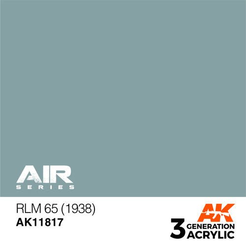 AK Interactive 3rd Gen Acrylic RLM 65 (1938) 17ml AK11817
