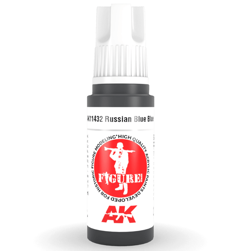 AK Interactive 3rd Gen Acrylic - Russian Blue Base 17ml AK11432
