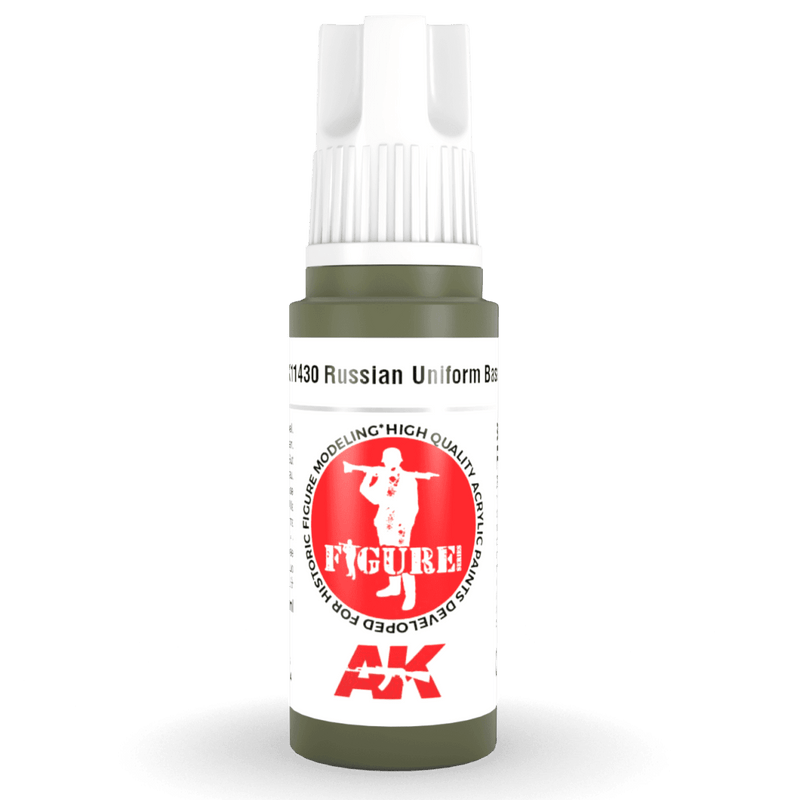 AK Interactive 3rd Gen Acrylic - Russian Uniform Base 17ml AK11430