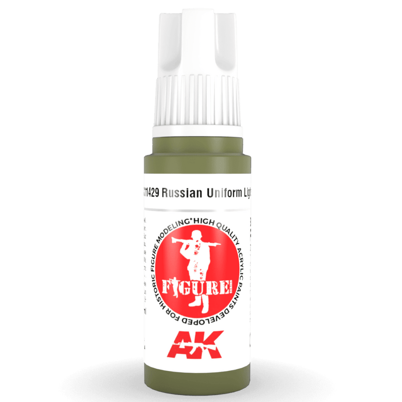AK Interactive 3rd Gen Acrylic - Russian Uniform Lights 17ml AK11429