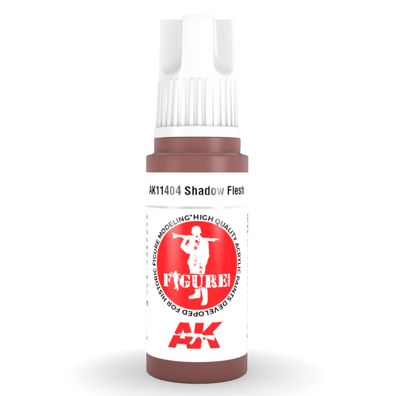 AK Interactive 3rd Gen Acrylic - Shadow Flesh 17ml AK11404
