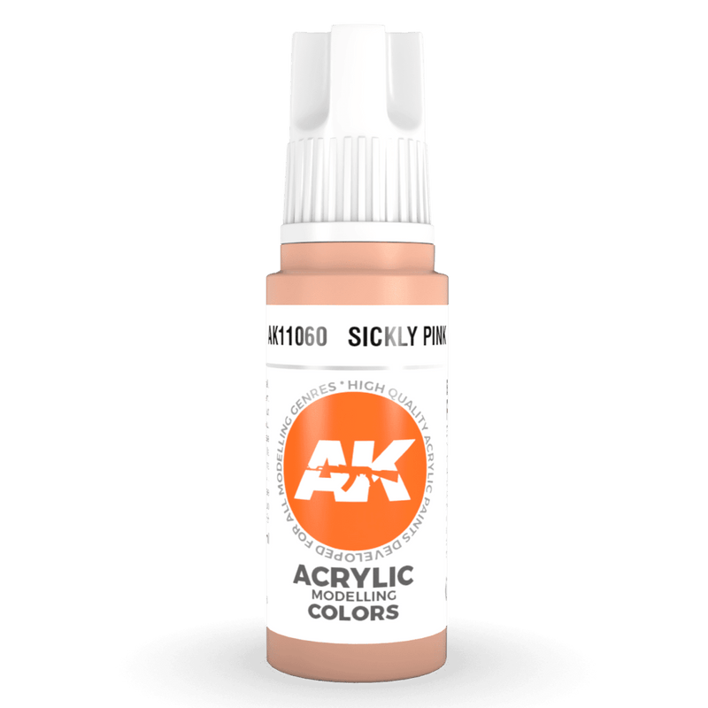 AK Interactive 3rd Gen Acrylic - Sickly Pink 17ml AK11060