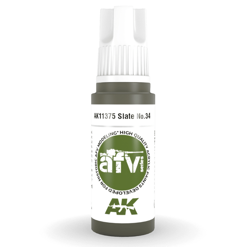 AK Interactive 3rd Gen Acrylic - Slate No.34 17ml AK11375