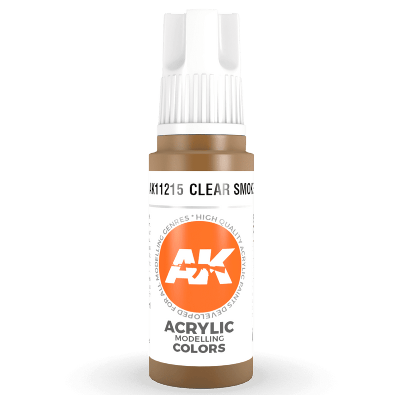 AK Interactive 3rd Gen Acrylic - Smoke 17ml AK11215