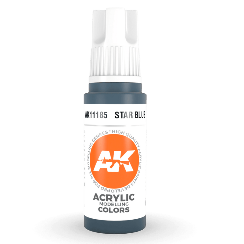 AK Interactive 3rd Gen Acrylic - Star Blue 17ml AK11185