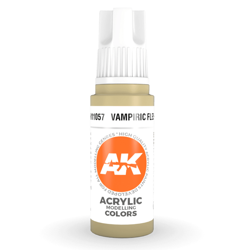 AK Interactive 3rd Gen Acrylic - Vampiric Flesh 17ml AK11057