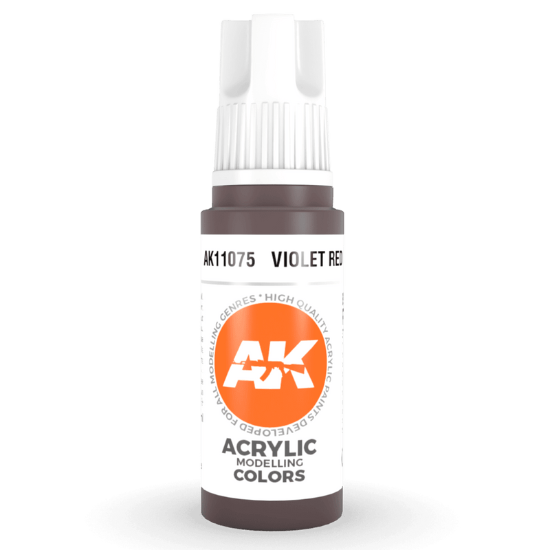 AK Interactive 3rd Gen Acrylic - Violet Red 17ml AK11075