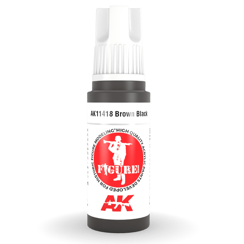 AK Interactive 3rd Gen Acrylic - Waffen Brown 17ml AK11417