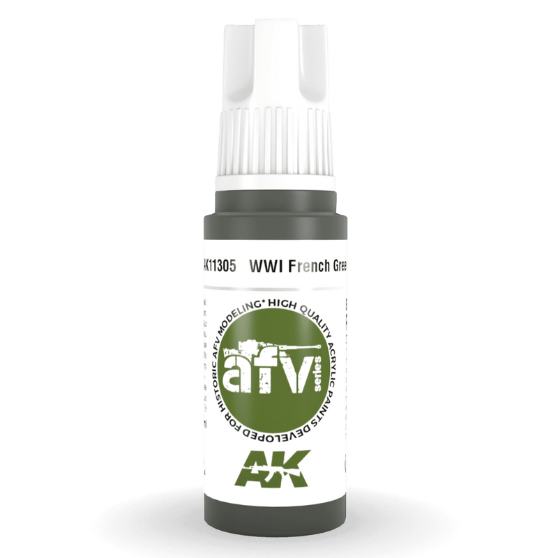 AK Interactive 3rd Gen Acrylic - WWI French Brown 17ml AK11304