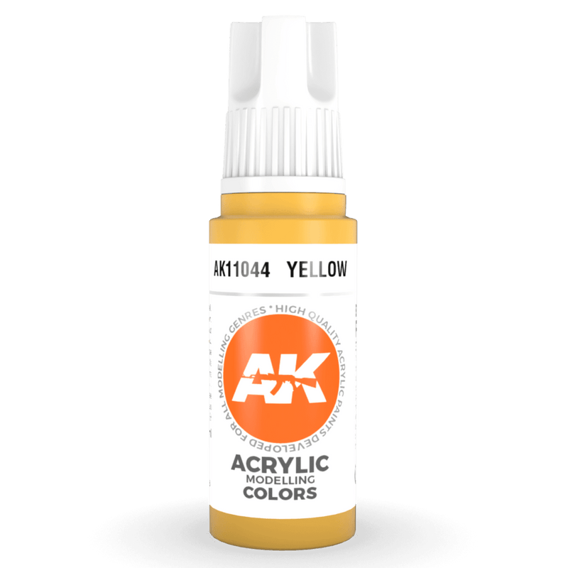 AK Interactive 3rd Gen Acrylic - Yellow 17ml AK11044