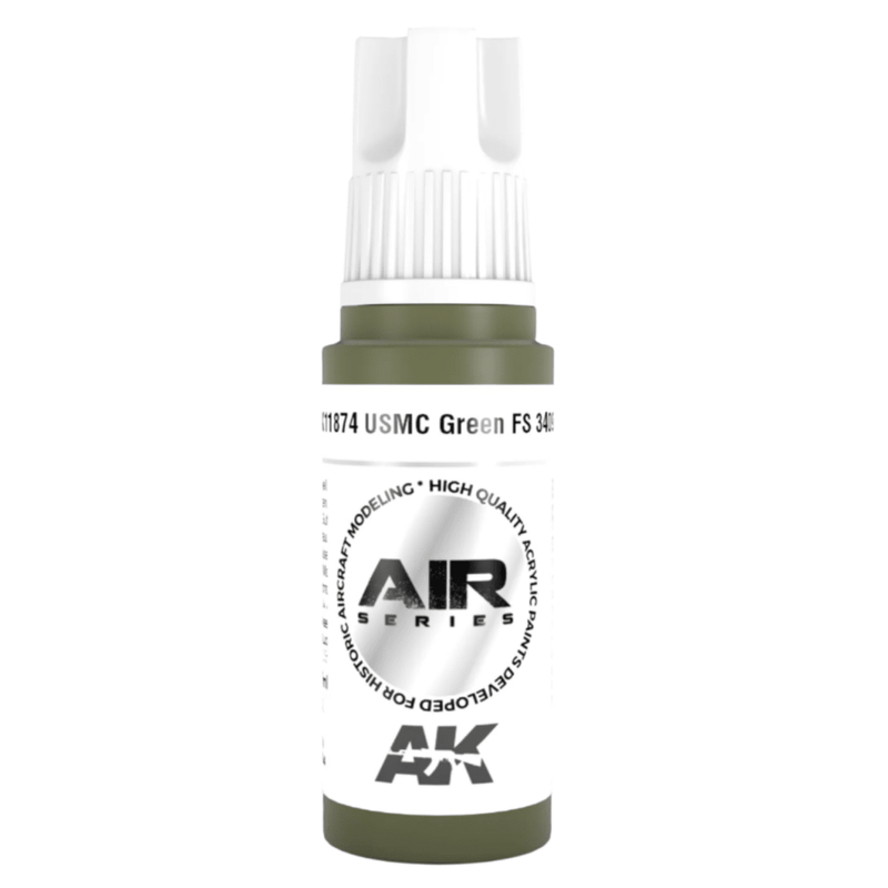 AK Interactive 3rd Gen Air Series: USMC Green FS 34095 17ml AK11874