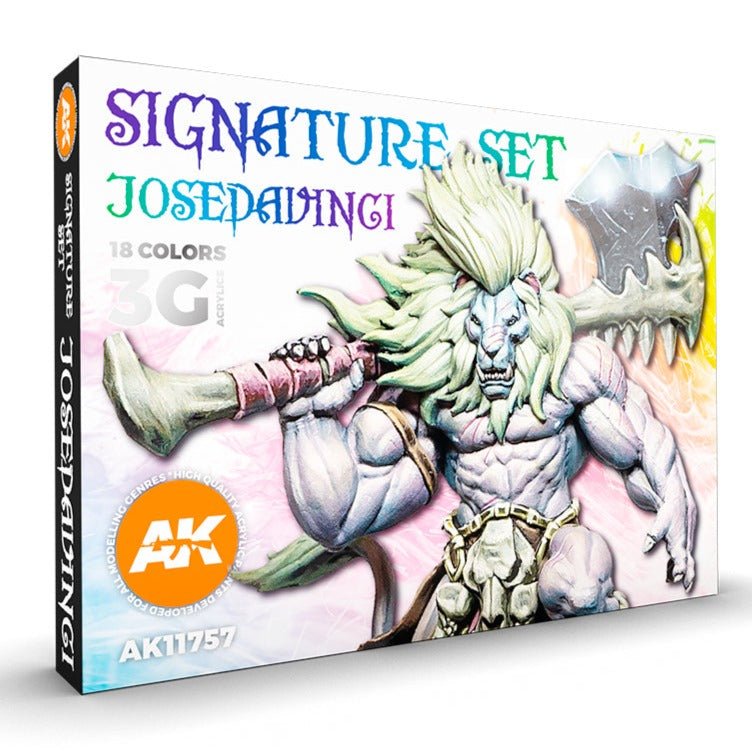 AK Interactive Acrylic Paint Signature Set - Josedavinci