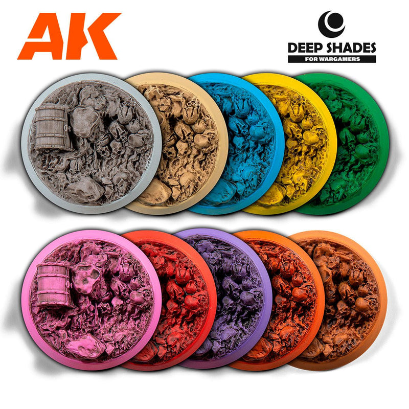 AK Interactive BLACK NIGHT - Deep Shades for Wargamers 30ml (AK13001)