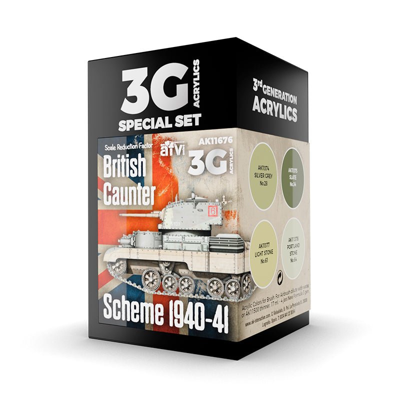 AK Interactive - British Caunter Scheme 1940-1941