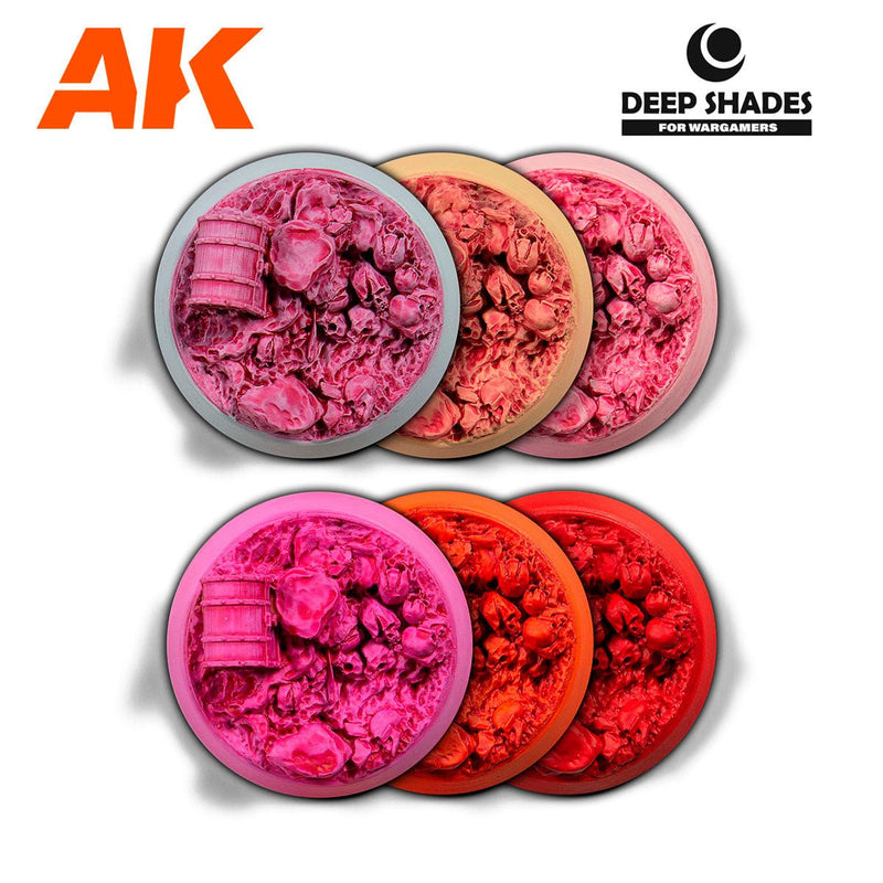 AK Interactive CARMINE DAWN - Deep Shades for Wargamers 30ml AK13009