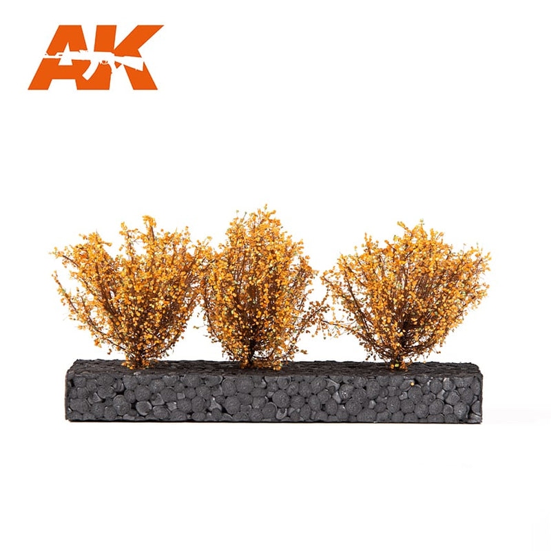 AK Interactive Dark Yellow Bushes 4-6cm -1:35 / 75 Mm / 90 Mm (AK8217)