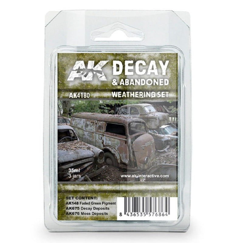AK Interactive Decayed and Abandoned Weathering Set