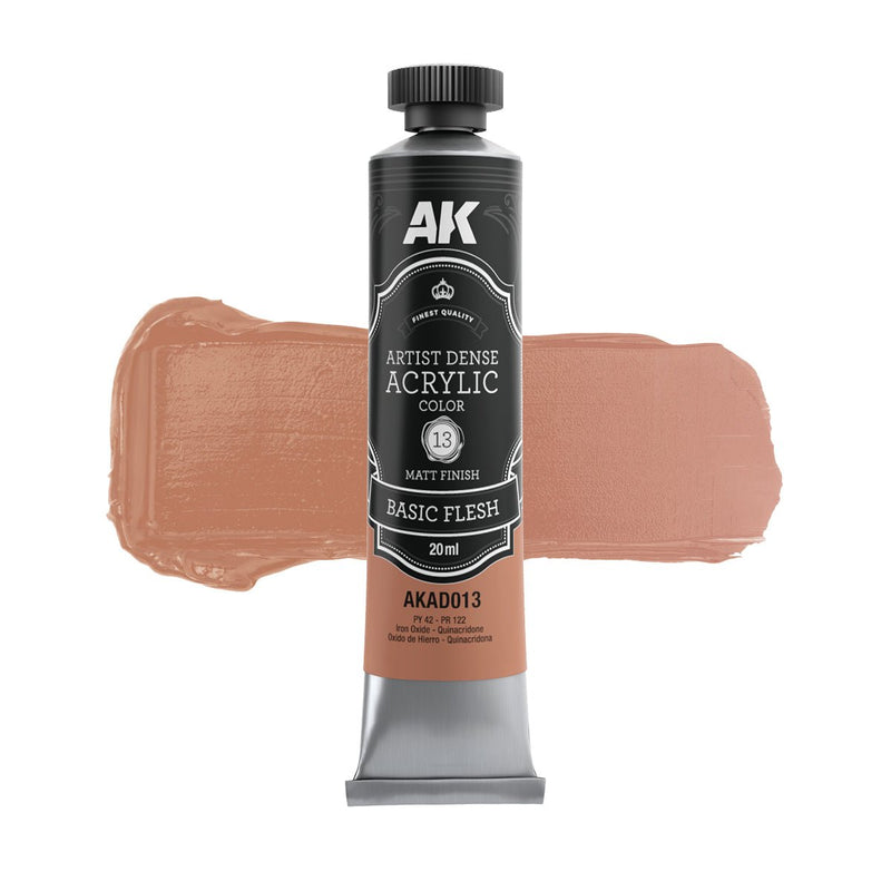 AK Interactive Dense Acrylic Basic Flesh