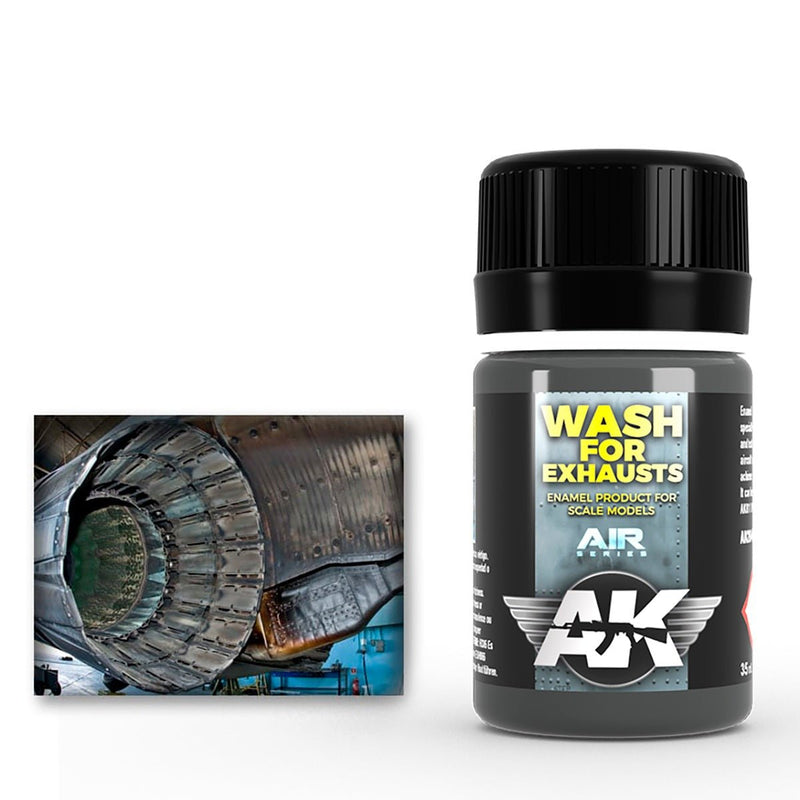AK Interactive Exhaust Wash 35ml AK2040