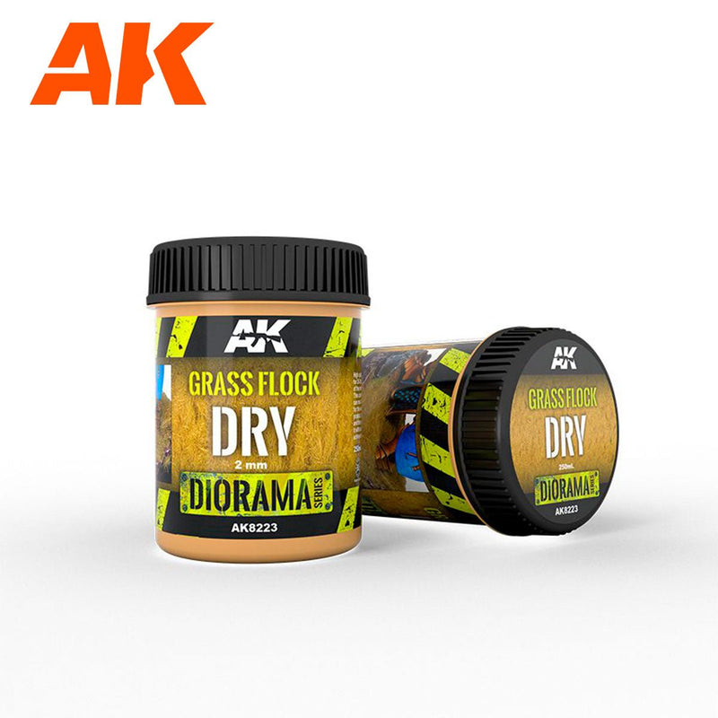 AK Interactive Grass Flock 2mm - Dry AK8223