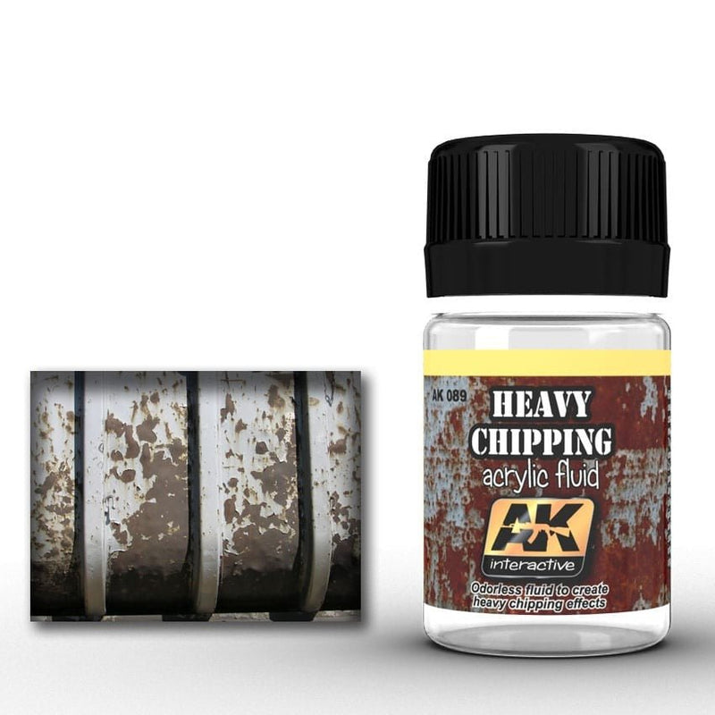AK Interactive Heavy Chipping Effects Acrylic Fluid 35ml AK089