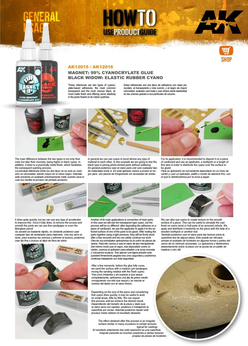 AK Interactive Magnet Cyanocrylate Glue AK12015