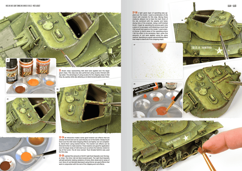 AK Interactive Modelling WW2 Light Tanks and Armoured Vehicles