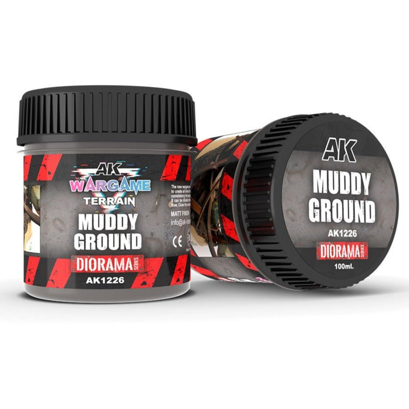 AK Interactive Muddy Ground - Wargame Terrains - 100ml AK1226
