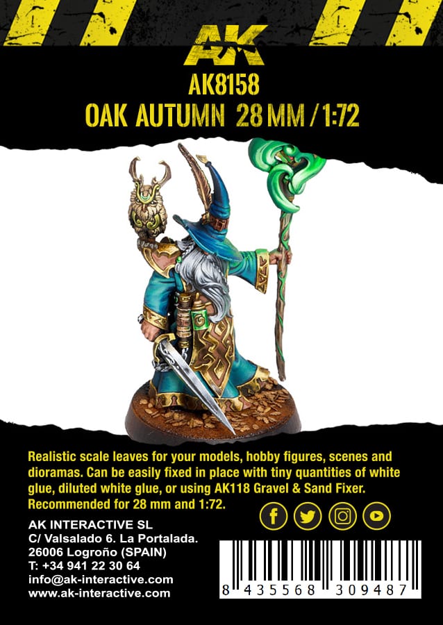 AK Interactive Oak Autumn Leaves AK8158