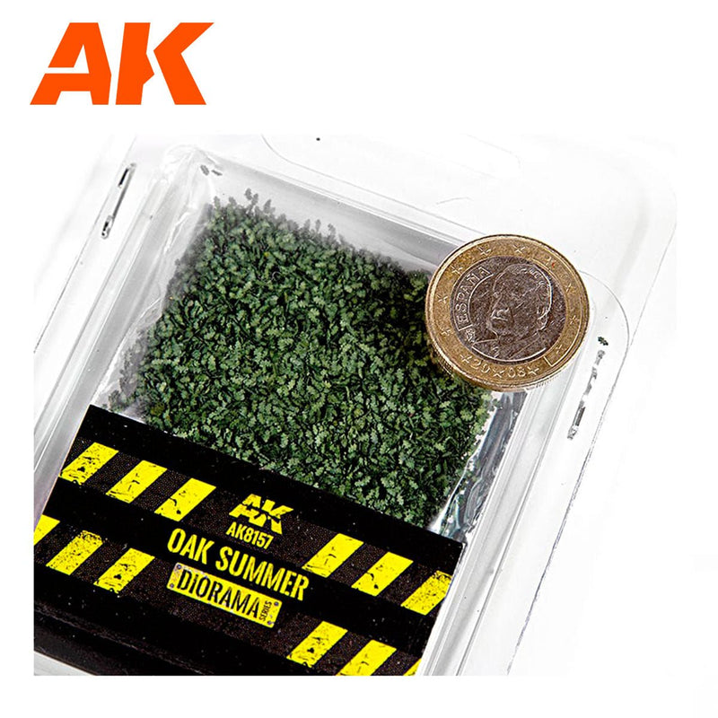 AK Interactive Oak Summer Leaves  - 28mm. 1/72 (Bag 7 gr.) AK8157