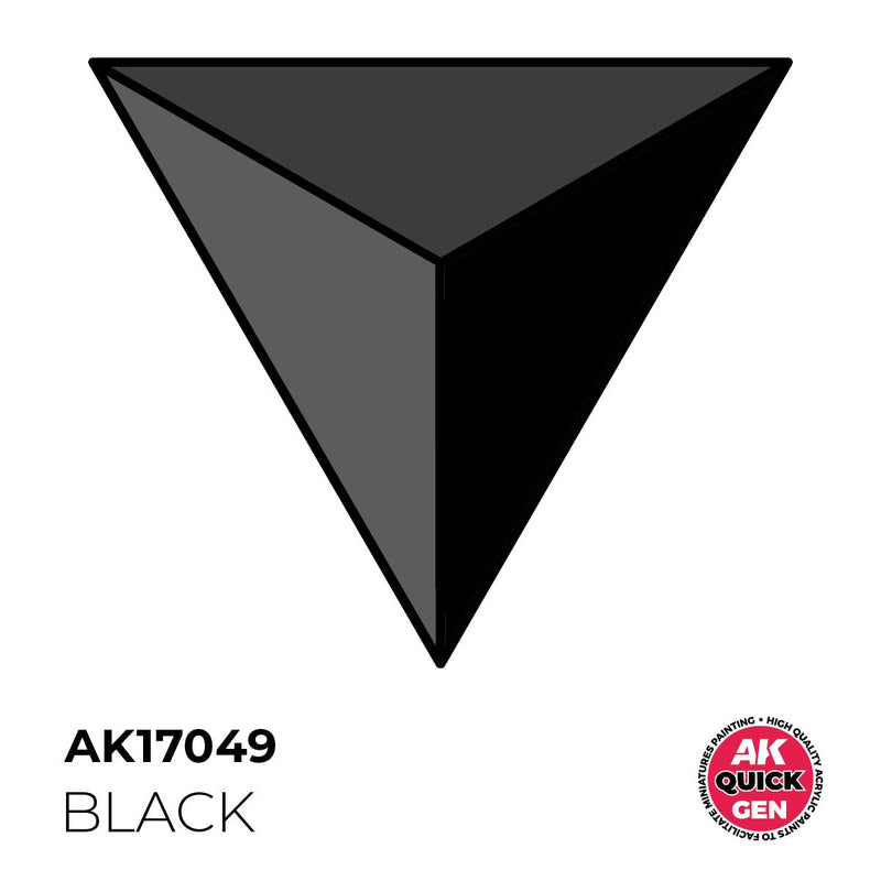AK Interactive Quick Gen - Black 18ml AK17049