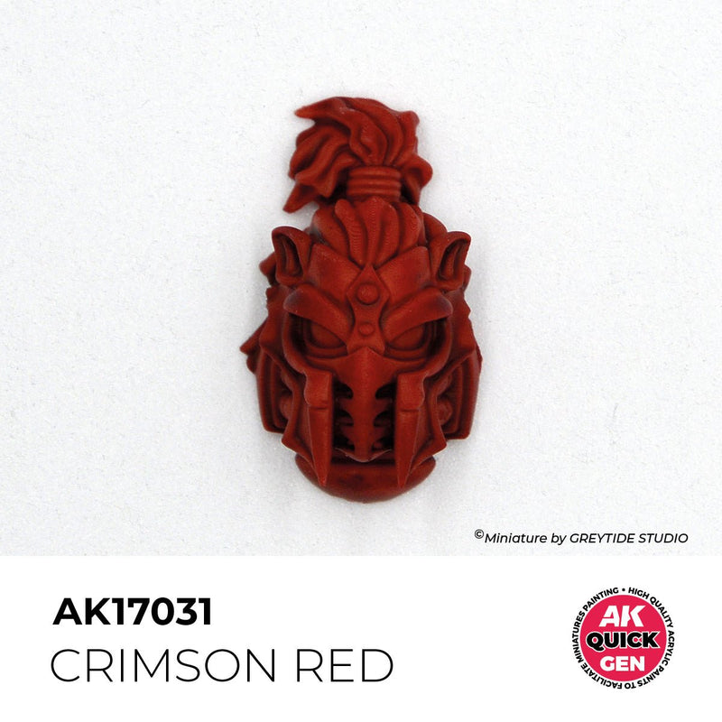 AK Interactive Quick Gen - Crimson Red 18ml AK17031