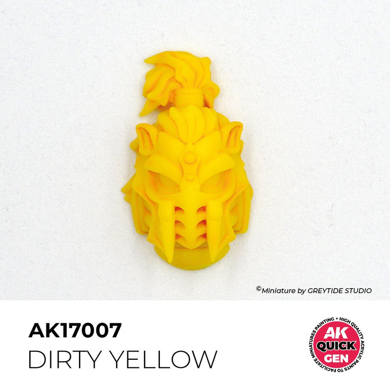 AK Interactive Quick Gen - Dirty Yellow 18ml AK17007