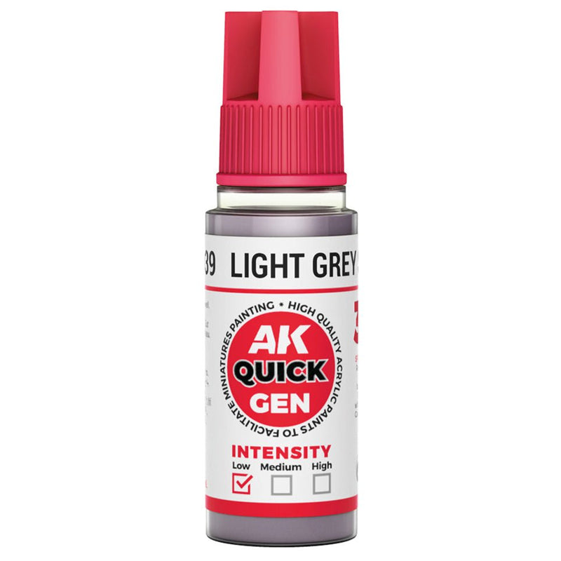 AK Interactive Quick Gen - Light Grey Shadow 18ml AK17039