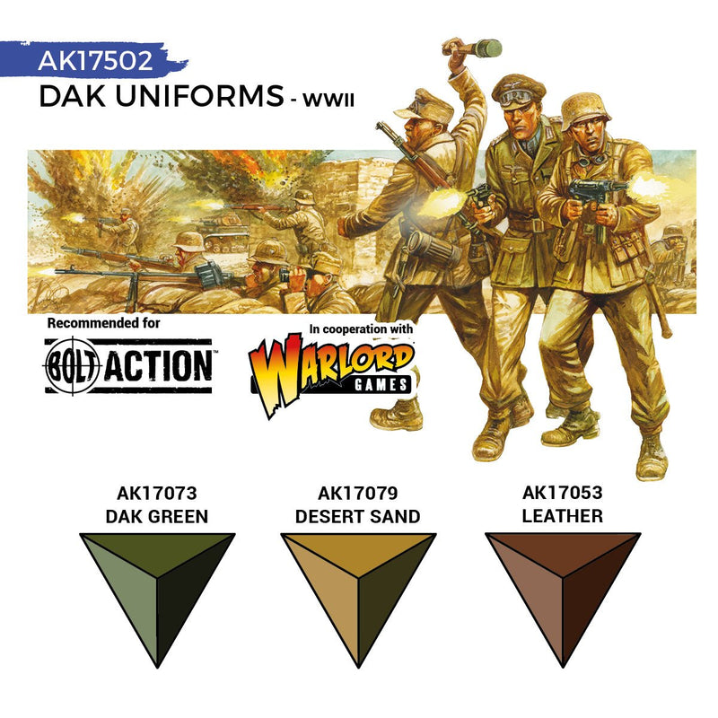AK Interactive Quick Gen Set - DAK Uniforms AK17502