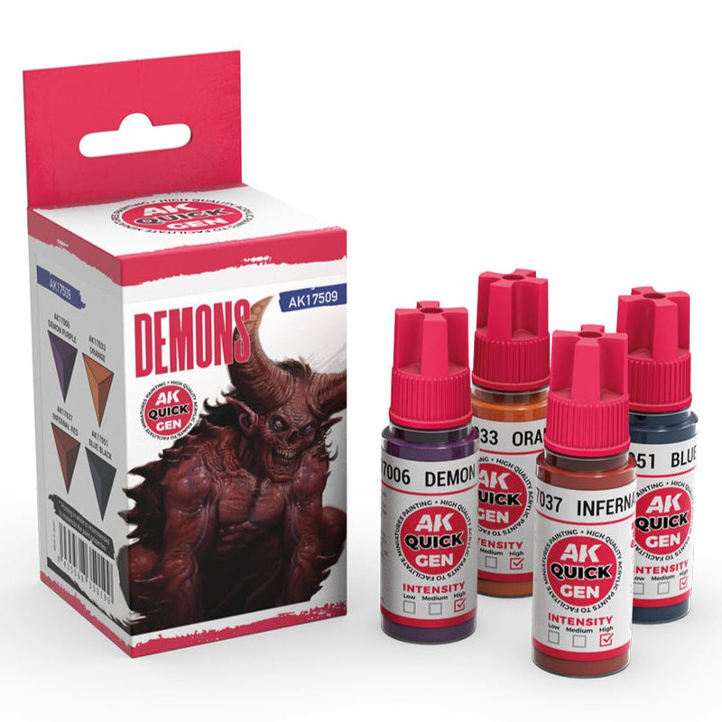 AK Interactive Quick Gen Set - Demons AK17509