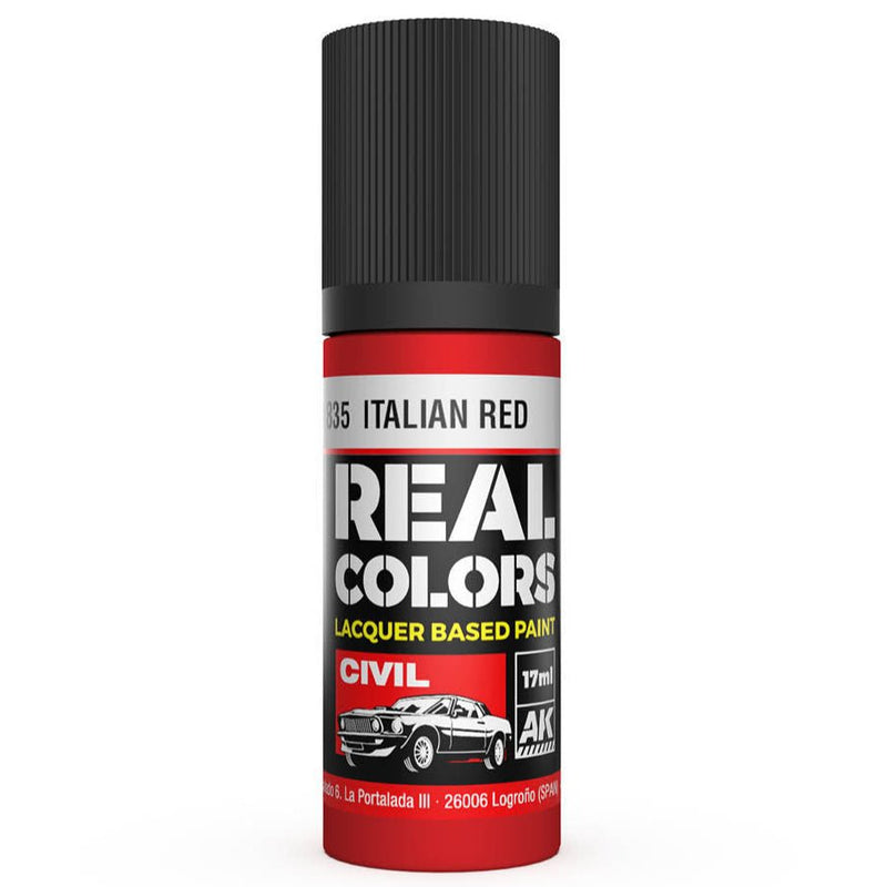 AK Interactive Real Colors - Italian Red 17ml.