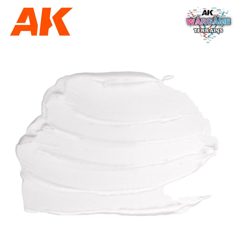 AK Interactive Snow - Wargame Terrains - 100ml AK1227