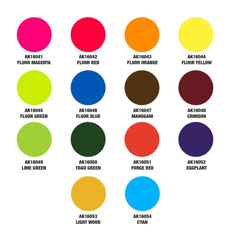 AK interactive - Special Box Full Range of The Inks