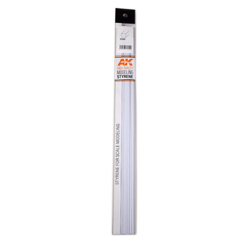 AK Interactive - Strips 0.30 x 0.50 x 350mm - Styrene Strip