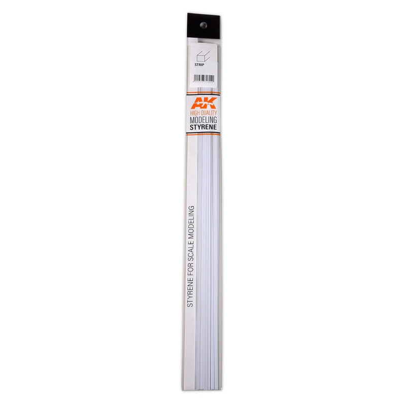 AK Interactive - Strips 2.00 x 4.00 x 350mm - Styrene Strip