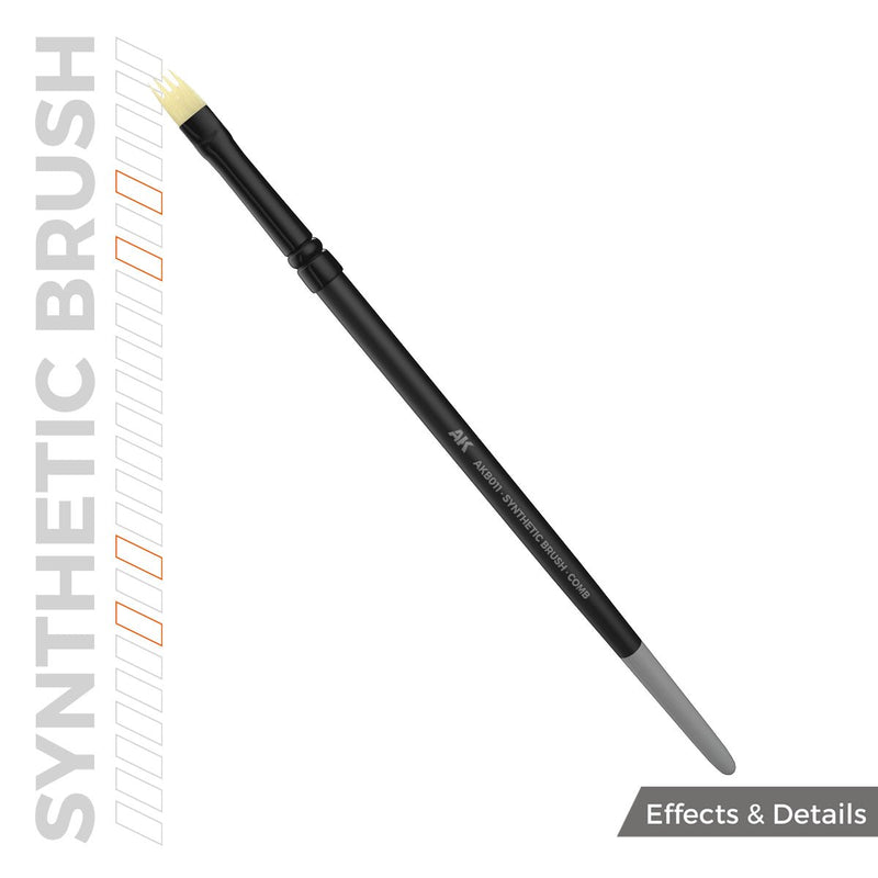 AK Interactive SYNTHETIC BRUSH - COMB